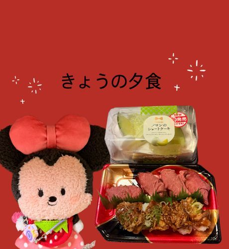 今日はおうちのひとのだんなさんが不在だから、おかいもの行ってデザートまで買ったの♩♥
たまにはいっかって手抜き夕食なんだって🤭
お寿司美味しかったよ♡♥