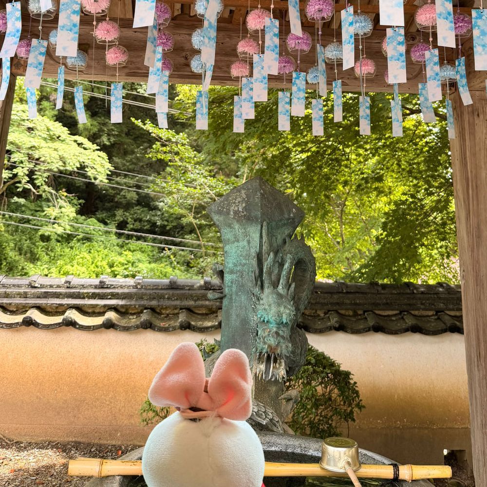 今日はパワースポットやらにお出かけしてきたよ⛩✨️
お花の風鈴可愛かった💕
あとね、ハート型の窓もあってね、おひさまもげんきで暑かったけど気持ちが整ったよ😆💕
