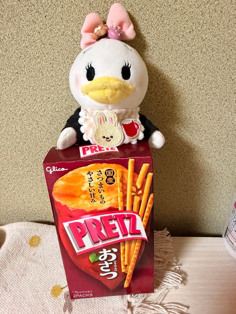 ディの大好きなさつまいもの季節がやって来たよぉ🍠✨️
スタバの新作さつまいもフラペチーノ飲んだよ✨️
あまあまだけどさつまいもの味が活きてて最高だったよ🪿💕
ミスドのさつまいもも気になっちゃうよ✨️