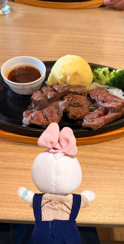 今日はおうちのひとが、おやすみでおひさま出てたからくるまでお出かけしたの🚗³₃
念願のペンギンベーカリーに行ってきたよ🍞✨️
いーっぱいパンがあってどれもおいしそうだったからお家の人たくさん買ってた(笑)
パンはお家に帰ってからねって言われたからおひるはステーキ食べておうちに帰ってきたよ💕︎
久しぶりにゆっくりできた休日だったよ🤭💕
