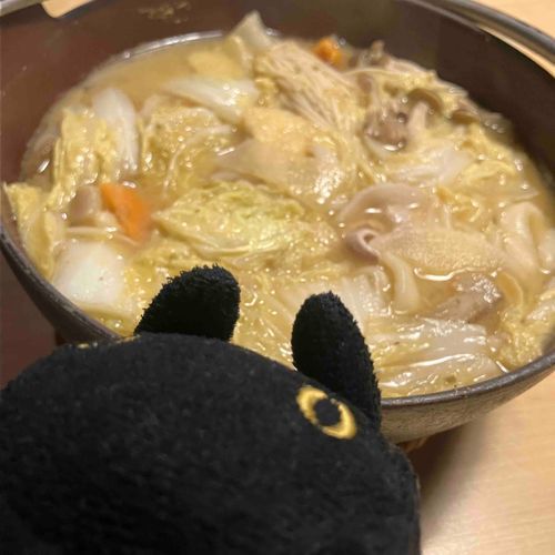 ほうとう食べたよ