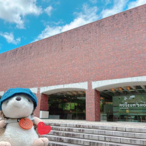 今日の目的地その①
山口県立美術館🖼️✨
建物がすごく綺麗で、広々とした順路は美術館ならではなのでしょうか？
はりねずみいつも博物館・資料館ばかり行くので、館内設備の違いだけ見ても時間が足りないですって！！🤭