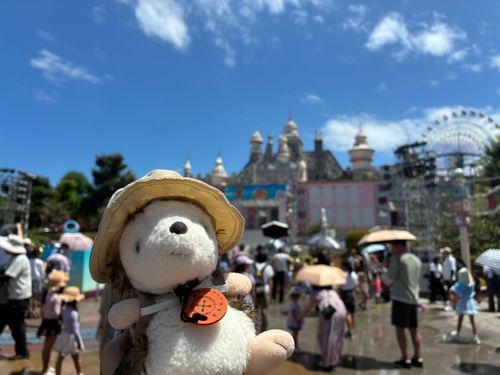 今回はハーモニーランドに来ました！
テーマパークなんて何年ぶりだろう…楽しみ！！😆🧡