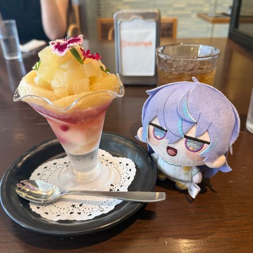 季節のパフェですか〜