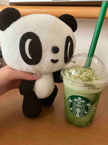 今日はとっても疲れたからお姉ちゃんとスタバ行ってきたよー