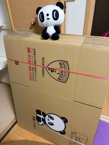お引越しするよー
今回はパンダさんの会社にお願いしたよー
ママは今からげっそりしてるよ