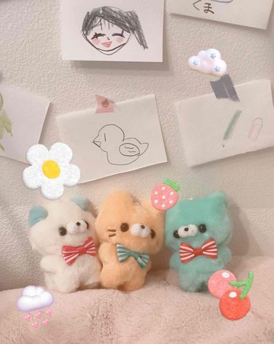 新しいお友達！
真ん中の子、みかんちゃんだよ！
これからも3人をよろしくね！