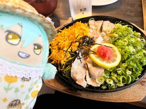 🥗かわらそば！みどりは、やさい？