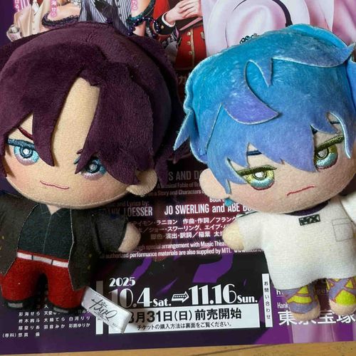 🩵ガイズ&ドールズです♪
💜ミス・アデレイドがセクシーでした…

約1ヶ月ぶりの宝塚観劇でした✨✨
月組のガイズ&ドールズ✨
これぞ一本物の大作ミュージカルって感じでした✨
前の時感じた古臭いな？とかが全くなくて令和版新しいガイズ&ドールズでもう終始ずっと楽しかった🥰🥰