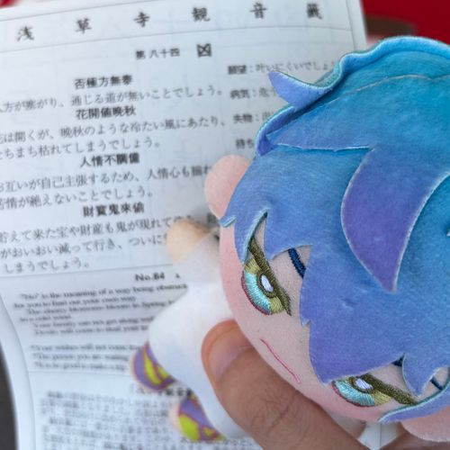 おみくじの運勢…なんと凶…
そういえば…主さん最近転んで…コンクリートに強打したり…8年も仲良く付き合ってた友達に縁切られたり…
厄続き…😵😵
すみません…ちゃんと結んできたので少しでも運が上昇すればいいのですが…😖