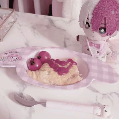 みみちゃんとオムライス🍳🍅🍚作ったよ