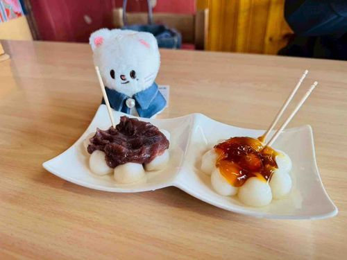 南湖団子 餡子とみたらし