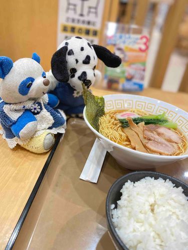 夜中にラーメン食べたよっ！
