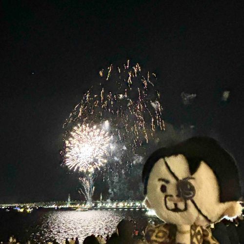たーまやーっ！
はー きれいやなぁ
ふゆに みるっちゅうのも おつなもんや