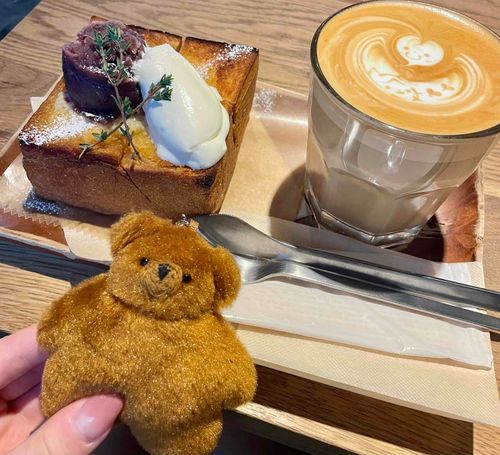 あんバタートーストおいしかった😊