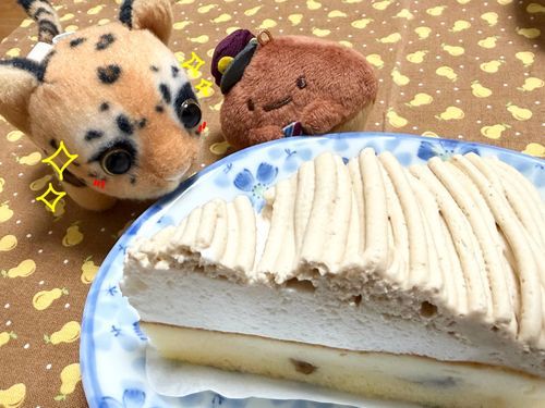 マロンケーキ…🌰♡