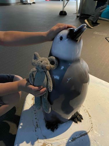 アドベンチャーワールドでペンギンさんにも挨拶したよ🐧🐧