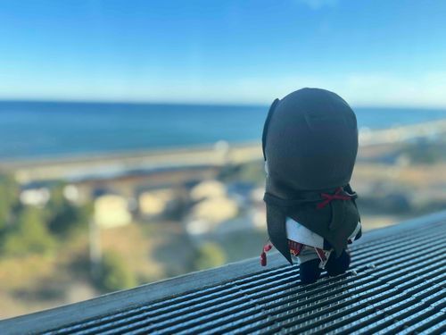 あるじと日立駅ってとこに行ってきたぜ！

うみきれいだったな！