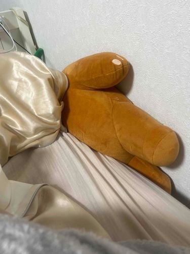 たまにベッドの隙間に落ちちゃうねん