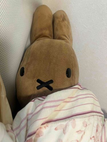 寝返りしたら目合って気まずかった