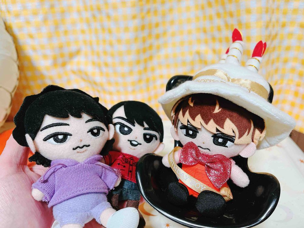 ❤️💜ぬし「誕生日おめでとう、こーじ！！」
🧡「みんな、祝ってくれてありがとうな！」