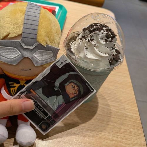 マックフラッペとシャぬ、かみーゆ🌟🌠