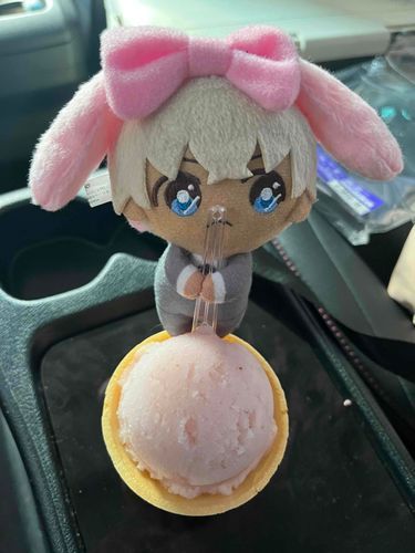 🌸のシャーベット食べたぬ。