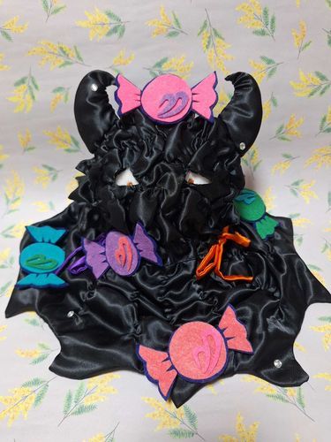 サイズ直ししたハロウィンのコート。間に合った？ぱわるう