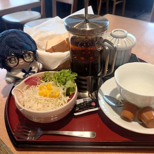 モーニングにいきました🎶