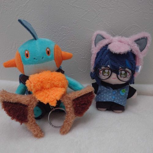 ポケパークで持ち主さんが買ってくれたお土産です🎶
ヌマたろうくんにはちょっと小さいですかね……？