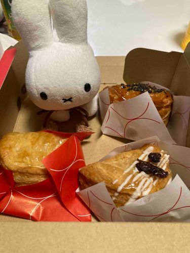 ことしは アップルパイを クリスマスケーキとしました🥧りんごと さつまいもの くみあわせは ほんとうに おいしいです🍎🍠