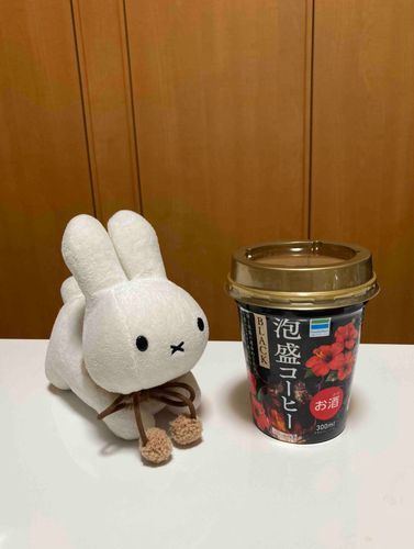 にんげんが おきなわで きにいっていた のみものです🥃☕️ まだまだ よいんが ぬけないですね🐰