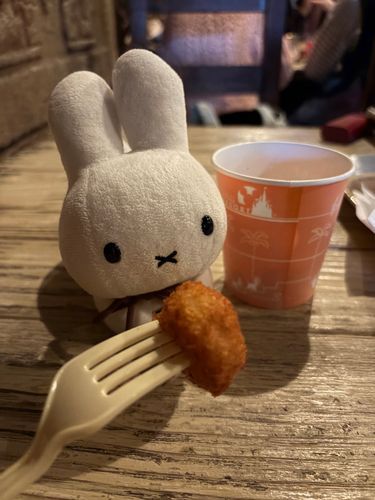 ディズニーシーで おさけと おつまみの フェスティバルが かいさいされて います！ おさけが すきな にんげんには たまりませんね🥃