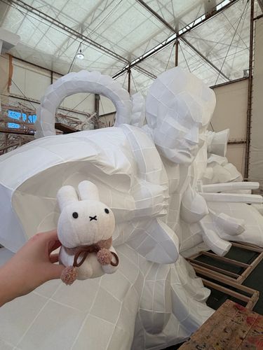ねぶたごや にも おじゃましました！さいきん ねぶたに いけてないので、ことしは いきたいですね🏮