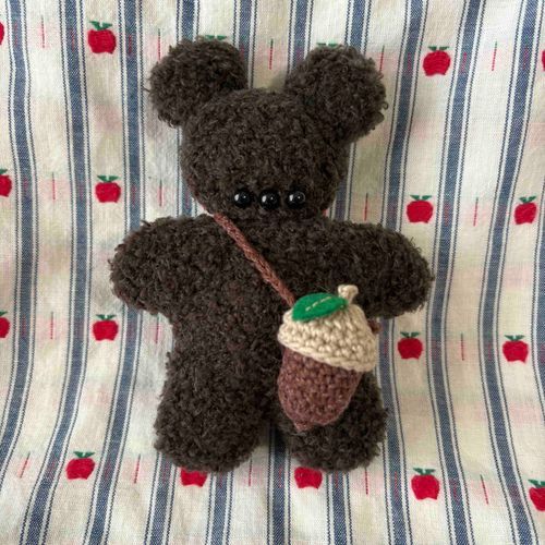 どんぐりのぽしぇっと、似合う？🐻