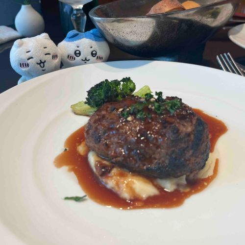 ふわっふわのハンバーグ❕