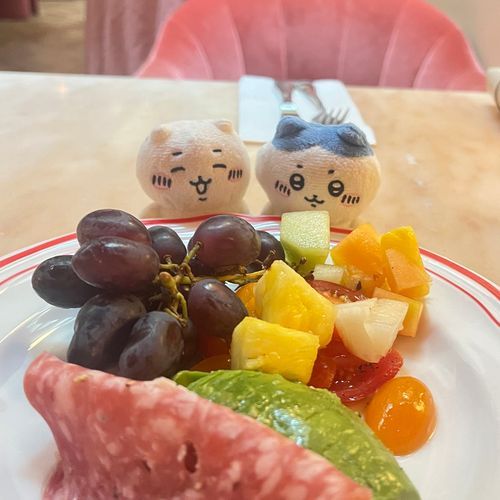 旅行の朝ごはんッ🇩🇰