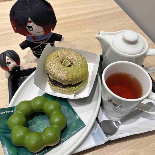 はるは、まっちゃあじがたくさんでうれしいです🍵🌸