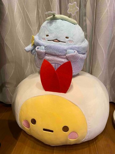 エビフライのしっぽと話したよ！大きくて熱くなっちゃった🥵