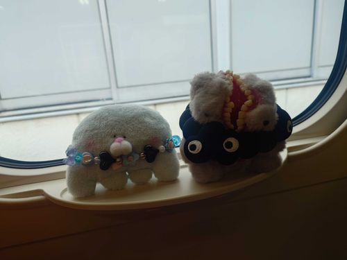 ぬしさまのおしごとがおわりました。おうちにかえります。

デア