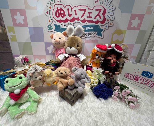 ぬいフェスに行ってきたよ！お友だちがたくさんいて楽しかったー☺️