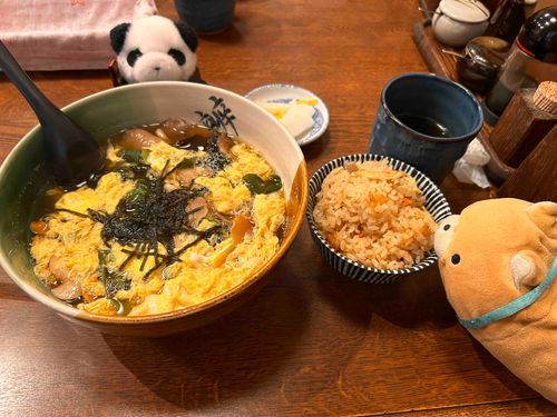 ご褒美時間！！！
やっぱりご飯はいいな〜💕