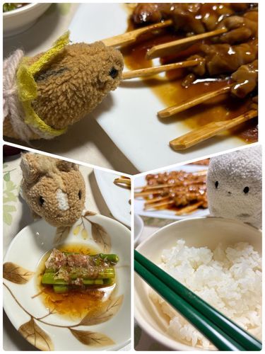 🐭肉派♡
⍤⃝ご飯派♡
🐴野菜派♡
どれもおいしいなぁ〜