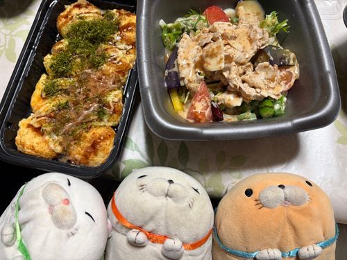 お持ち帰り弁当💕
幸せにゃ〜！！