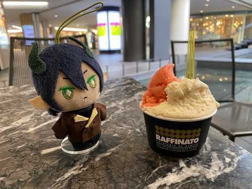 いちごとチーズケーキのジェラート🍨
