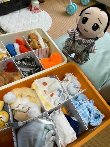 さいきん、ずっとおかーしゃんがいそがしくて「とーこー」できなかったの…。
やることがまだまだ「いっぱい」なの！
「おふく」の「おーそーじ」はやくおわらせなきゃなの！