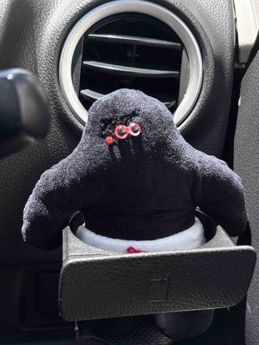 バターと砂糖を買いに行った。
シートベルトがないのでここだと言われた。
後頭部が冷たい。