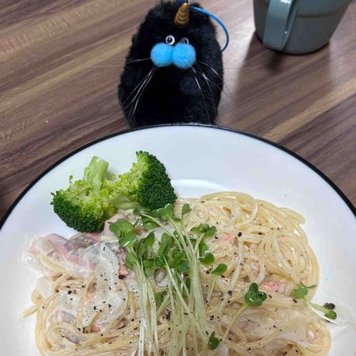 サーモンクリームpasta