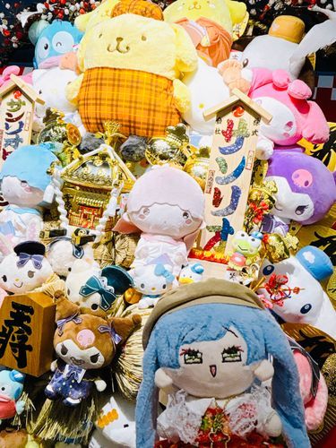 この前行ったピューロランドのぬい密がすごいところなの！
