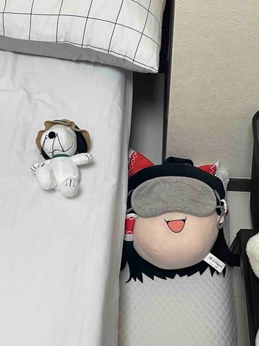 寝てる間に隅に追いやられる